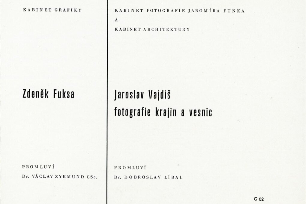 Jaroslav Vajdiš. Fotografie krajin a&nbsp;vesnic